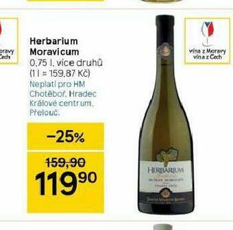 Tesco Herbarium moravicum nabídka