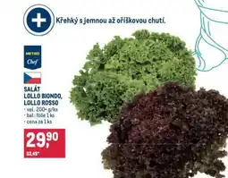 Makro Salát lollo biondo, lollo rosso nabídka