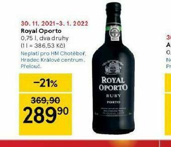 Tesco Royal oporto nabídka