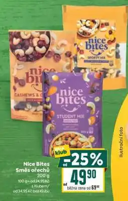 Billa Nice Bites Směs ořechů nabídka