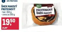 Makro Šnek makový proteinový nabídka