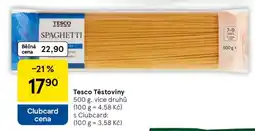 Tesco Tesco Těstoviny nabídka