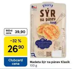 Tesco Madeta Sýr na pánev klasik nabídka
