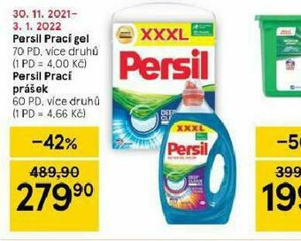Tesco Persil prací prostředek nabídka