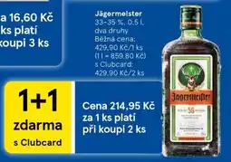 Tesco Jägermeister nabídka