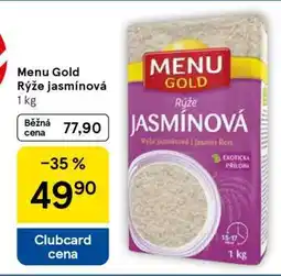 Tesco Menu Gold Rýže jasmínová nabídka