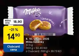 Tesco Milka sušenky nabídka