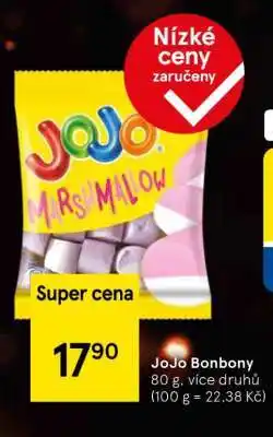 Tesco JOJO bonbony nabídka