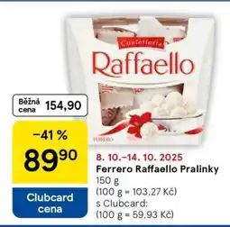 Tesco Ferrero Raffaello Pralinky nabídka