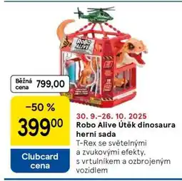 Tesco Robo Alive Útěk dinosaura herní sada nabídka