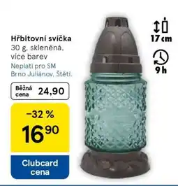 Tesco Hřbitovní svíčka nabídka