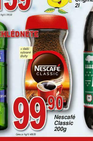 Lidl Nescafé classic nabídka