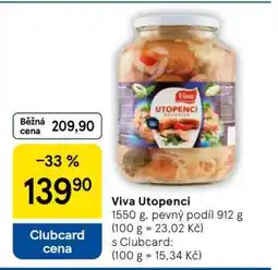 Tesco Viva Utopenec nabídka