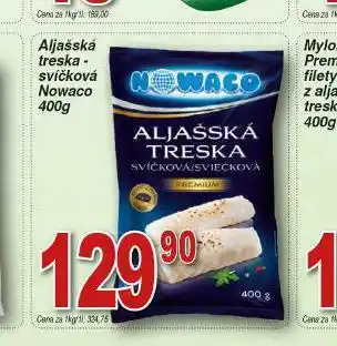 Lidl Aljašská treska svíčková nowaco nabídka