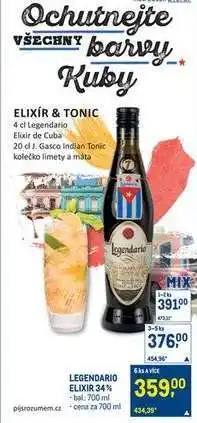 Makro Legendario Elixir 34 % nabídka