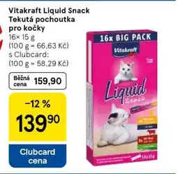Tesco Vitakraft Liquid Snack nabídka