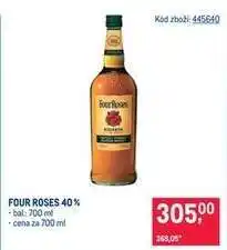 Makro Four Roses 40 % nabídka