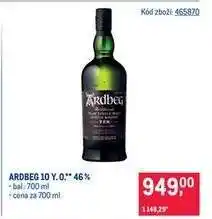 Makro Ardbeg 10 Y. O.** 46 % nabídka