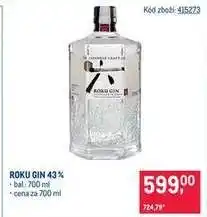 Makro Roku Gin 43 % nabídka