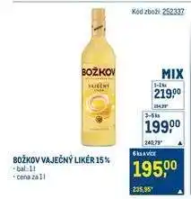 Makro Božkov Vaječný Likér 15 nabídka