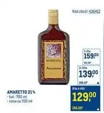Makro AMARETTO 21 % nabídka