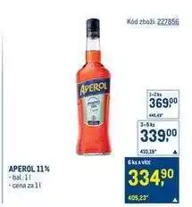 Makro Aperol 11 % nabídka