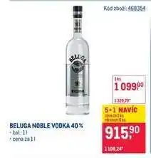Makro BELUGA NOBLE VODKA 40 % nabídka