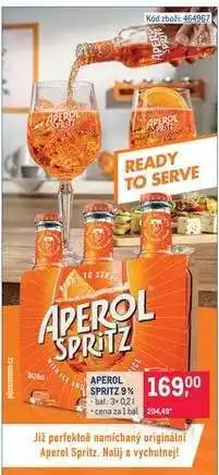 Makro Aperol Spritz nabídka