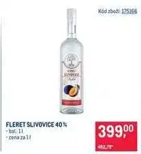 Makro Fleret Slivovice 40 % nabídka