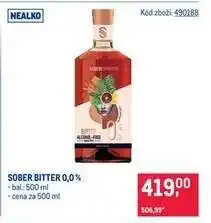 Makro SOBER BITTER 0,0 % nabídka