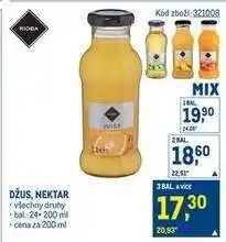 Makro Džus, Nektar nabídka