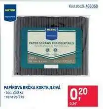 Makro PAPÍROVÁ BRČKA KOKTEJLOVÁ nabídka