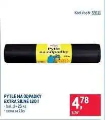 Makro Pytle na odpadky extra silné 120 l nabídka