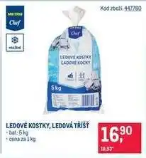 Makro LEDOVÉ KOSTKY, LEDOVÁ TŘÍŠŤ nabídka