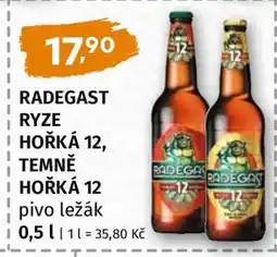Terno RADEGAST RYZE HOŘKÁ 12. TEMNĚ HOŘKÁ 12 nabídka
