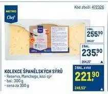 Makro KOLEKCE ŠPANĚLSKÝCH SÝRŮ nabídka
