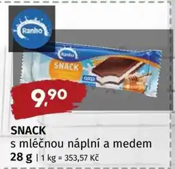 Terno Snack nabídka