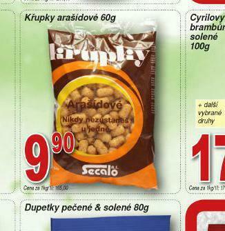 Lidl Křupky arašídové nabídka