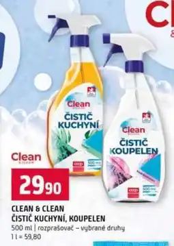 Terno CLEAN & CLEAN ČISTIČ KUCHYNÍ, KOUPELEN nabídka
