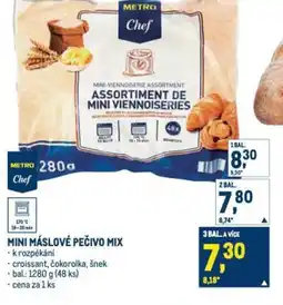 Makro Mini máslové pečivo mix nabídka