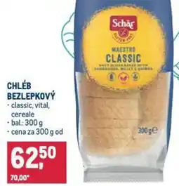 Makro Chléb bezlepkový nabídka