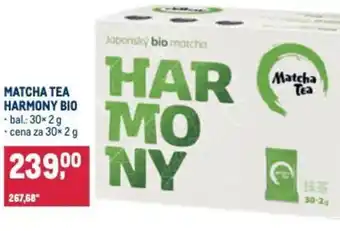 Makro Matcha tea harmony bio nabídka
