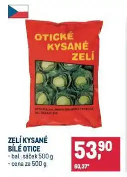 Makro Zelíkysané bílé otice nabídka