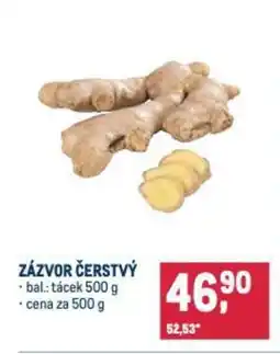 Makro Zázvor čerstvý nabídka