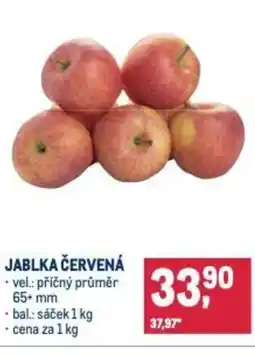 Makro Jablka červená nabídka