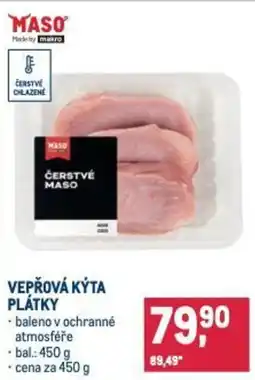 Makro Vepřová kýta plátky nabídka