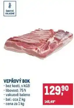Makro Vepřový bok nabídka