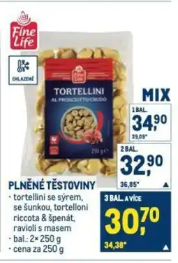Makro Plněné těstoviny nabídka