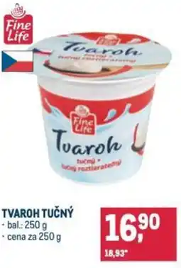 Makro Tvaroh tučný nabídka