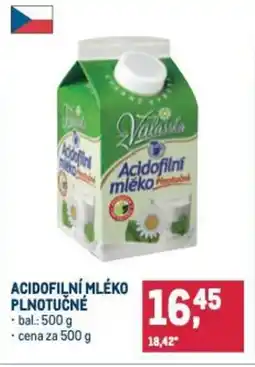 Makro Acidofilní mléko plnotučné nabídka